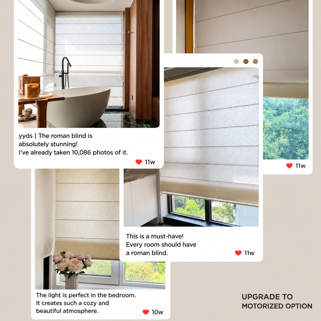 Roman Blinds | Custom Made
