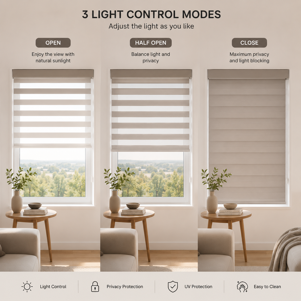 Zebra Blinds | Custom Made