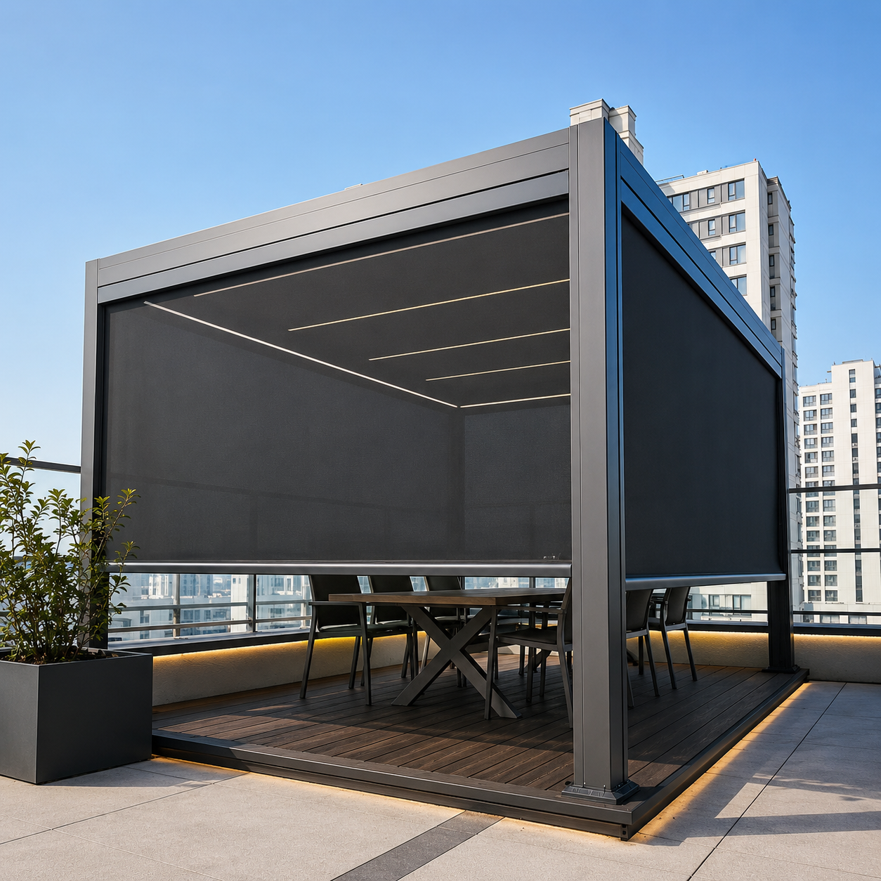 Windproof Blinds | Custom Made Outdoor Blinds