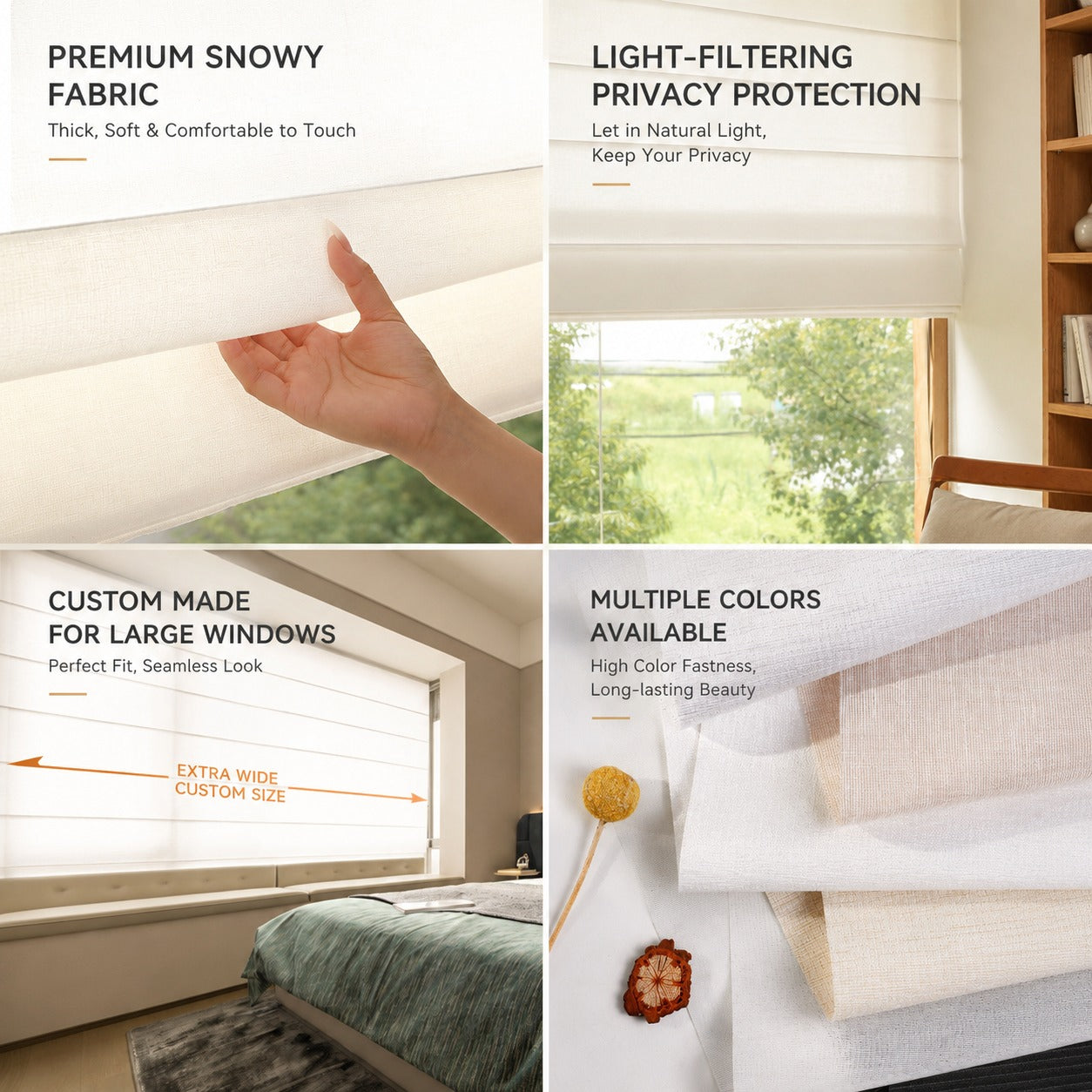 Roman Blinds | Custom Made